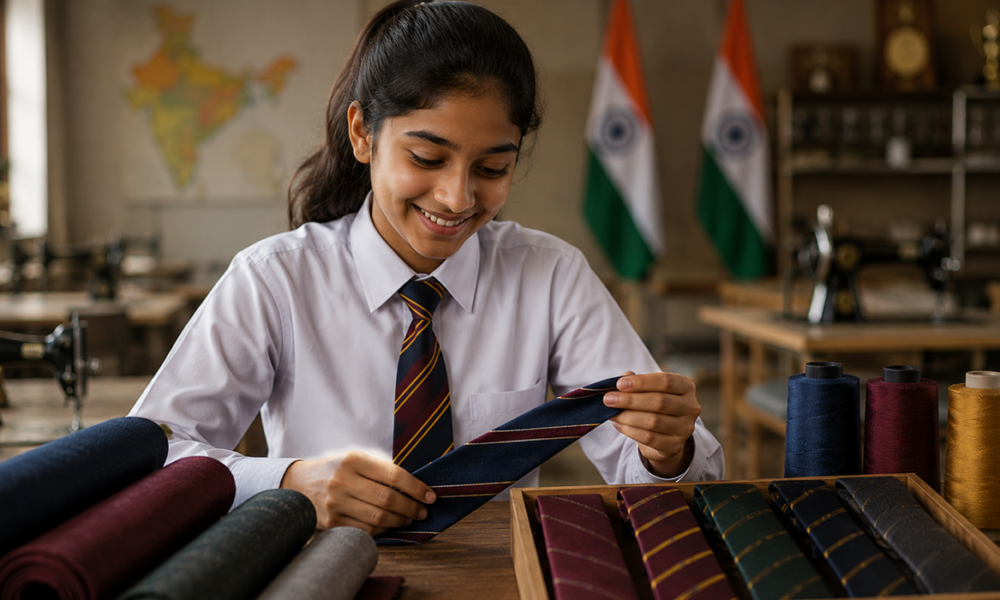 Materials Used in School Ties