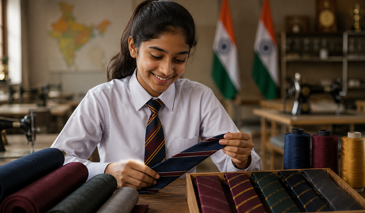Materials Used in School Ties