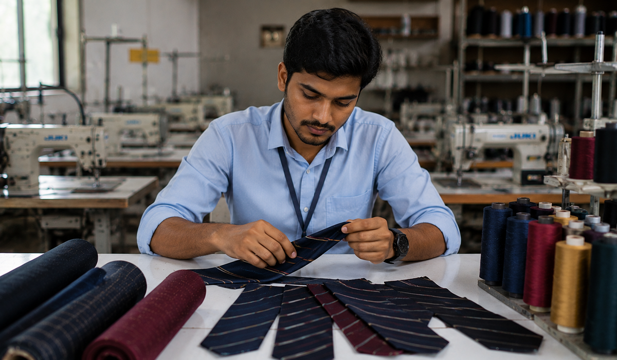 Best Materials Used in School Tie Manufacturing