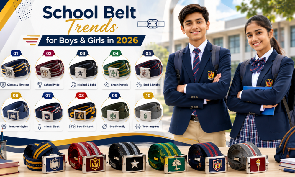 School Belt Trends for Boys and Girls