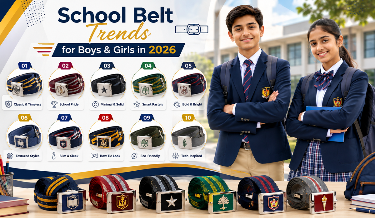 School Belt Trends for Boys and Girls
