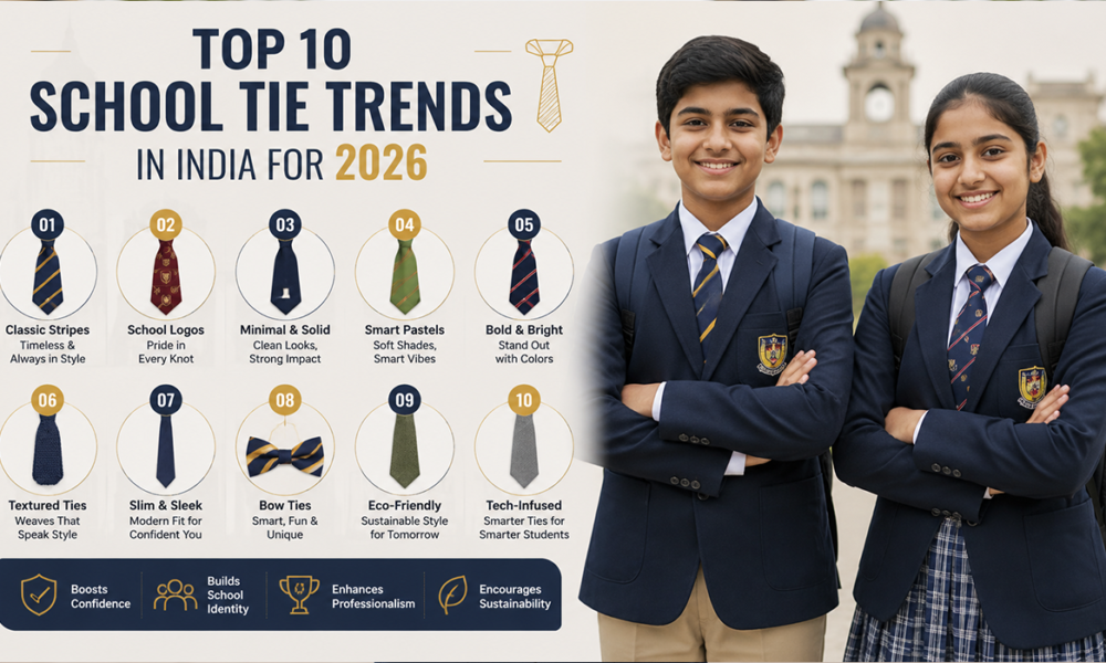 Top 10 School Tie Trends in India